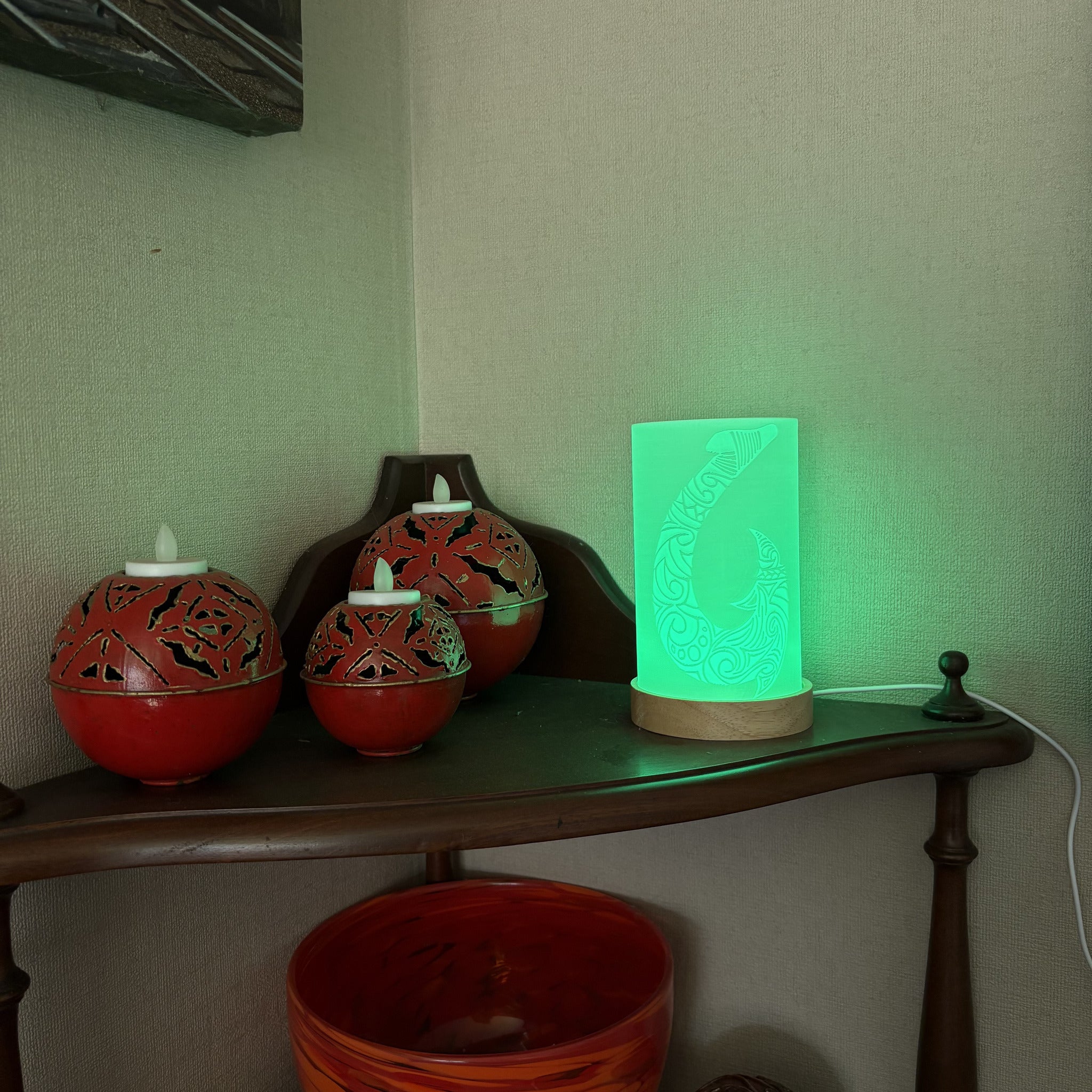 Hauora Lights - Hei Matau Lamp (Fishhook)