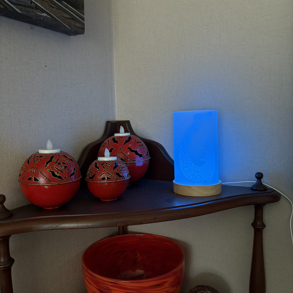 Hauora Lights - Hei Matau Lamp (Fishhook)