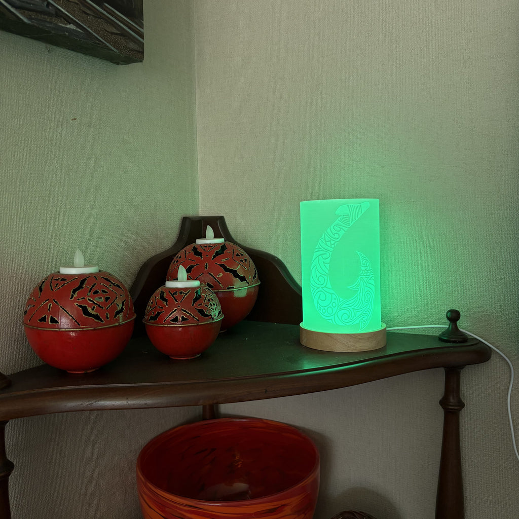 Hauora Lights - Hei Matau Lamp (Fishhook)