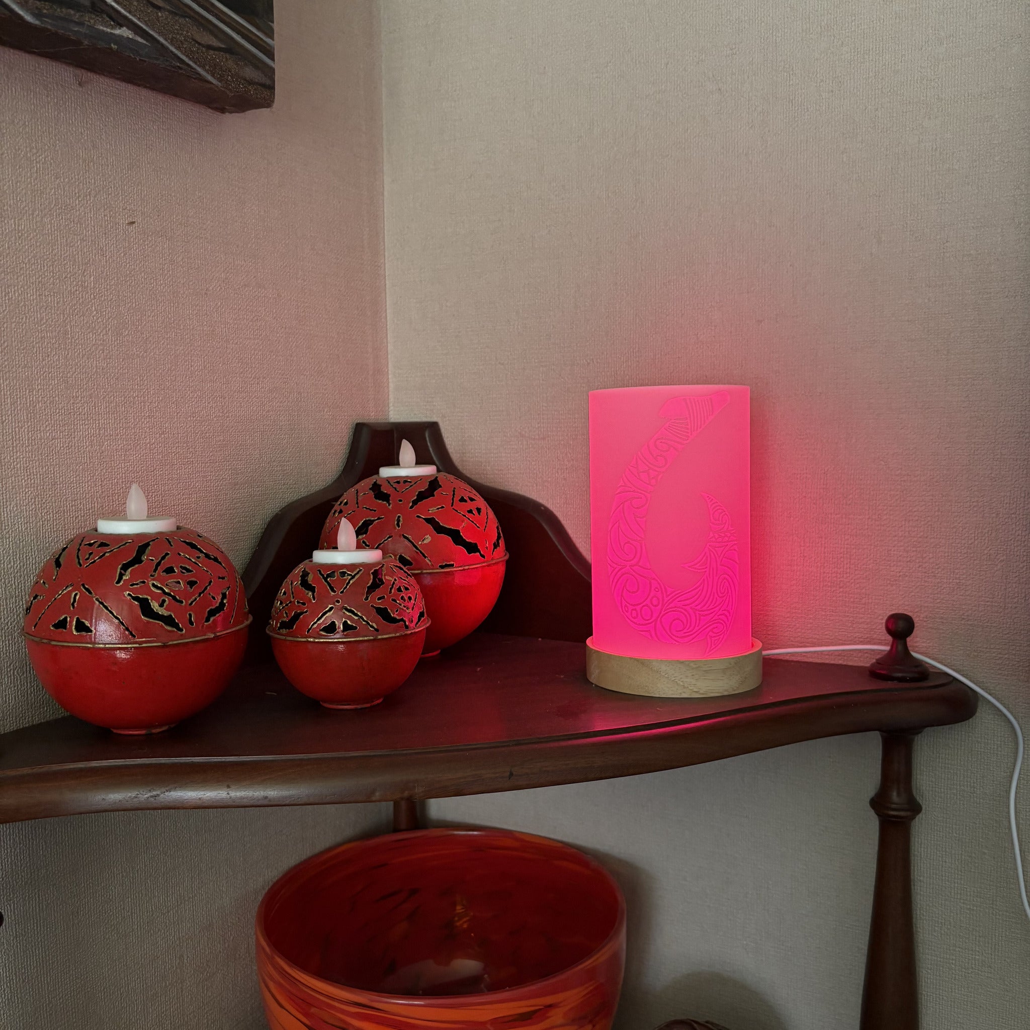 Hauora Lights - Hei Matau Lamp (Fishhook)