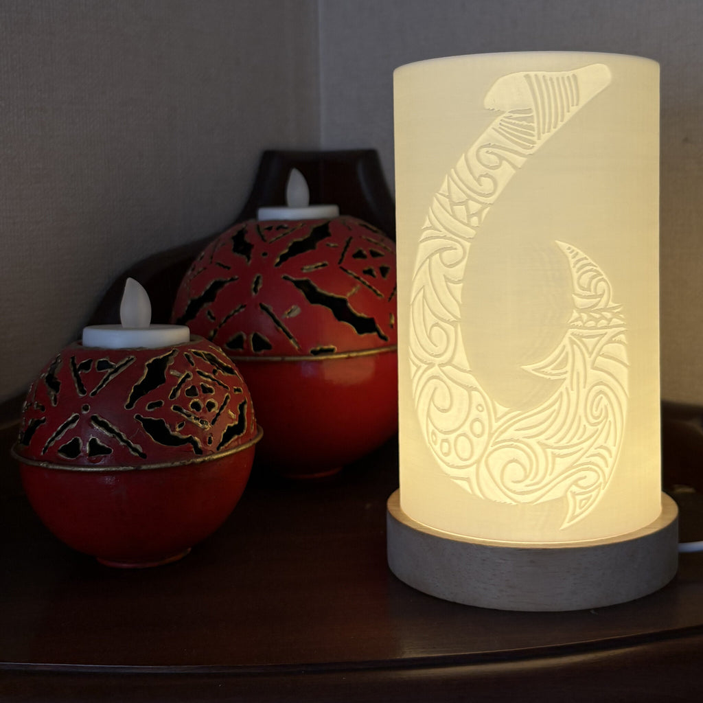 Hauora Lights - Hei Matau Lamp (Fishhook)
