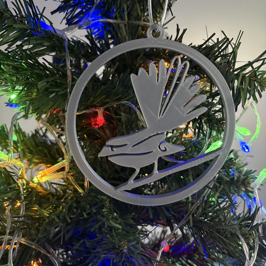 Hanging Ornaments - Pīwakawaka (Fantail)
